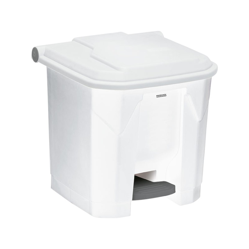 Treteimer UTILO - 30L - weiß/weiß